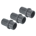thumbnail image 1 of Unique Bargains UPVC Reducer Pipe Fitting 32mm OD 30mm Barbed, 3 Pack Straight Coupling Adapter Connector, Grey, 1 of 5