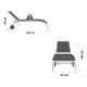 thumbnail image 5 of Set De 2 Camastros De Aluminio Ajustable y Resistente, 5 of 5
