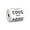 White 2001-3000, variant on 1000 Reverse Number Sticker Labels [2001-3000] - 2" x 4" Live Sales Mirrored Reverse Number Stickers Consecutively Numbered Stickers Live Sale Tags, White - 1 Roll of 1000