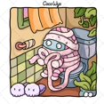 thumbnail image 3 of Coloring Book Coco Wyo Spooky Cutie Vol. 2 for Adults and Teens, 3 of 8