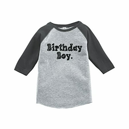 

7 ate 9 Apparel Boy s Birthday Boy Onepiece Grey