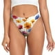 thumbnail image 1 of Fotbe Colorful Wildflower Meadow Tanga Sin Costuras para Mujer con Estampado – Panties Invisibles, Transpirables y Cómodos para Uso Diario-X-Small, 1 of 6