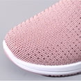 thumbnail image 6 of Fesfesfes All-Season Teen Girls Shoes Loose Comfy Knitted Shoes Anti-Slip Sole Casual Mesh Breathable Women's Sports Mesh Thick Bottom Shoes US:6.5(38), 6 of 9