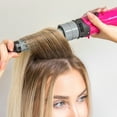thumbnail image 5 of Revlon Perfect Heat Ceramic 1" and 1 1/2" Hot Ait Brush Kit, Pink with 3 Attachments, 5 of 7