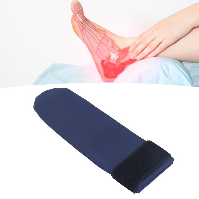 Chaussettes de Thérapie Chaud Froid, Pack de Gel pour Pieds Doux Longue Durée Facile à Utiliser Couverture Complète Confortable Réutilisable pour Tendinite d'Achille
