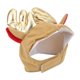 thumbnail image 5 of Sombrero para mascotas NikouMX alce café poliéster S M L, 5 of 8
