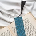 thumbnail image 6 of Kdxio Transportations with Buildings Print Metal Tassel Bookmarks,Perfect Gift for Art Lovers and Bookworms Metal Bookmarks for Women, 6 of 8