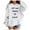 z250109-White-d, variant on FhsagQ Sweatshirt Hoodies Girls Sweatshirts Size 7-8 Girl's Hoodie Long Sleeve Soft Sweatshirt Graphic Hoody Kids Cute Pullovers Top Clothes for Girls Black 4-5 Years