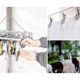 thumbnail image 5 of 60pcs Stainless Steel Laundry Clothes Pins Strong Clamp Clothes Pegs Metal Clips, 5 of 5
