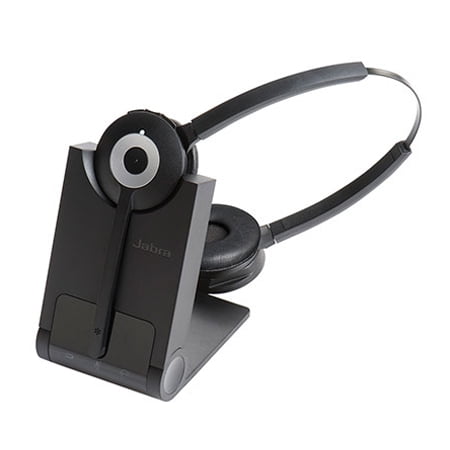 Jabra PRO 920 Duo Wireless Headset w/ Noise-Canceling Microphone
