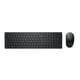 thumbnail image 1 of Set de teclado y ratón Dell KM5221W, diseño estadounidense, negro, 1 of 5