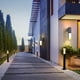 thumbnail image 3 of Aplique de pared LED para exteriores, impermeable, de aluminio y acrílico, blanco cálido, 7 W, 110-240 V, un solo extremo, perfecto para jardines y patios, 3 of 8