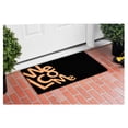 thumbnail image 3 of Calloway Mills Angle Welcome Natural/Black Outdoor Doormat 24" x 36", 3 of 3