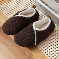 thumbnail image 4 of Yunuuuoa Winter Velvet Slipper Socks Non-Slip Sole Indoor Outdoor House Shoes for Toddlers Cozy Warm Floor Booties, 4 of 5