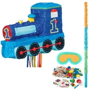 1st Birthday Train Pinata Kit