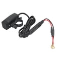thumbnail image 2 of Accesorios para manillar, cargador USB para motocicleta Cargador USB dual para motocicleta V Cargador de teléfono USB dual para motocicleta El mejor en su clase, 2 of 12