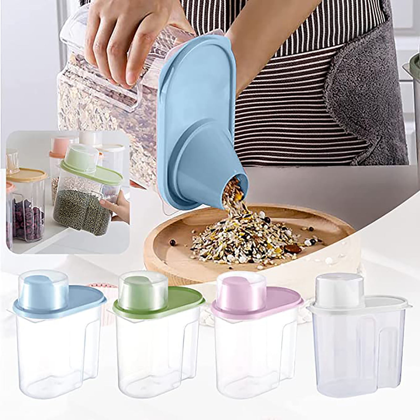 Rong Yun Japanesestyle Grain Storage Box Grain Storage Tank Grain