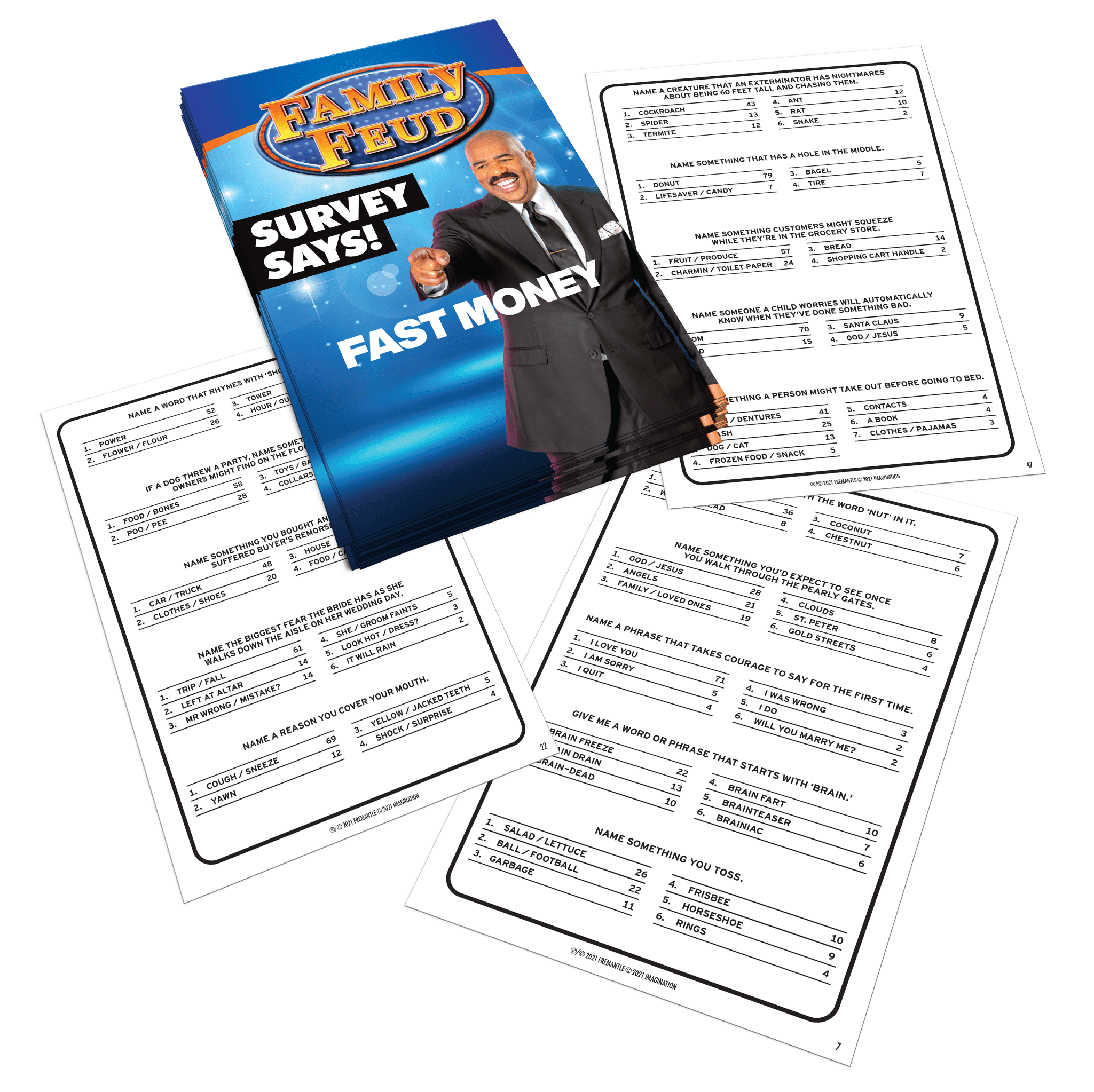 Family Feud Survey Says Board Game Imagination Gaming