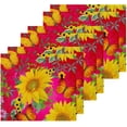 thumbnail image 3 of Dreamtimes 6 PCS Sunflowers & Butterfly Washcloths, 12 X 12 Inches Cotton Wash Cloths, Highly Absorbent and Soft Face Towels for Bathroom,Gym,Hotel and Spa, 3 of 7