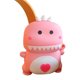 thumbnail image 1 of Fundas de silicona para auriculares, funda protectora para auriculares a prueba de golpes con forma de dinosaurio, repuesto rosa para I12, 1 of 1