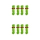 thumbnail image 4 of Eigraketly Cordón para tienda de campaña 4X, cuerda reflectante, cuerda de viento, mano de obra fina, accesorio DIY, accesorios universales para Verde 2piezas, 4 of 6