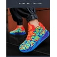 thumbnail image 5 of BINQER Unisex Basketball Sneakers Breathable Athletic Shoes with Multi Color Matching Design, Dynamic Traction All-Day Comfort for Indoor/Outdoor Courts, 5 of 7