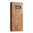 thumbnail image 7 of Galaxy S10e Case, Magnetic Folio Flip Leather Wallet Case Stand with Card Slots Protective Cover For Samsung Galaxy S10e 5.8 inch,Brown, 7 of 7