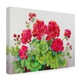 thumbnail image 3 of Trademark Fine Art Joanne Porter Red Geraniums Canvas Wall Art - 18x24, 3 of 5