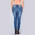thumbnail image 5 of Akiihool Jeans for Women Stretchy Women's Strtchy Bootcut Straight Leg Jean (Blue,XS), 5 of 7
