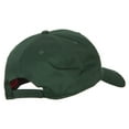 thumbnail image 4 of Taiwan TWN Flag Embroidered Solid Cotton Pro Style Cap - Dk Green OSFM, 4 of 5