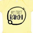 thumbnail image 4 of Inktastic My 1st Rakhi Bracelet, Raksha Bandhan Boys or Girls Baby Bodysuit, 4 of 5