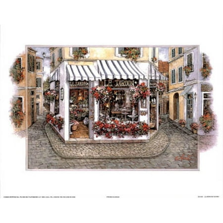 Le Jardin Candlestick - Le Jardin de Fleurs l Mini Poster - 10x8