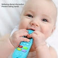 thumbnail image 3 of Cartoon Remote Baby  Toy, Silicone Chew Sensory Toy For Toddler Infant With Control Shape Number, 3 of 8