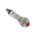 thumbnail image 4 of 2- 10pcs 8mm 24V LED rojo Luz indicadora de metal -2 3 piezas Sunnimix Luz indicadora, 4 of 8