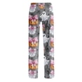 thumbnail image 5 of Womens Lounge Pants Halloween Pumpkin Print Elastic Waist Comfy Pjs Casual, 5 of 5