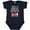Navy Blue, variant on Inktastic Future Firefighter Like Daddy Boys Baby Bodysuit