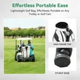 thumbnail image 2 of Woaher Golf Cart Bag with 5 Way Top Dividers,7 Pockets,Waterproof,Lightweight for Auto-Follow Carts, 2 of 7