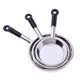 thumbnail image 1 of Potes y sartenes Macarena Utensilios de cocina de la casa de muñecas 3 Piezas plata, 1 of 8