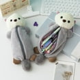 thumbnail image 6 of SLYNSHome Pencil Case Big Capacity Pen Holder,Cute Plush Bear Pencil Pouch Box for Office Stationery Organizer, 6 of 6