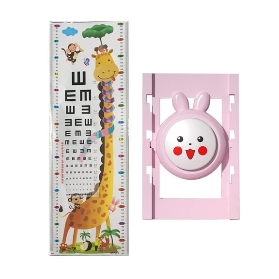 Touch Jump Counter, Height Touch Device, Interactive Wall Mounted Training Equipment Jump Trainer Toy for Kids Exercise with Holder Sticker