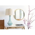 thumbnail image 3 of Mark&Day Table Lamps, Fischer Traditional Ivory Teal Bedside Table Lamp for Nightstand Bedroom Living Room Office (30"H x 16"W x 16"D), 3 of 9