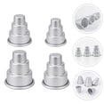 thumbnail image 6 of Dytern Birthday 4Pcs Miniature Cake Molds 3-tier Cake Molds Cupcake Baking Molds Chocolate Pudding Cups, 6 of 10