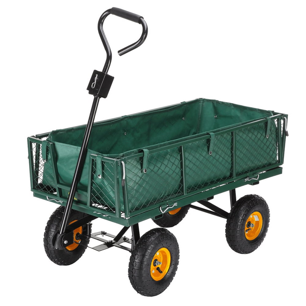 Palm Springs Outdoor Heavy Duty Garden Cart /Utility Wagon 600lbs Max