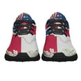 thumbnail image 5 of North Carolina Dogwood Flower Shoes Sneakers Black Size 9, 5 of 7