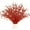 red 10pcs, variant on 10Pcs Artificial Glitter Berry Stem Decorations Bead Sticks Pick Halloween Christmas Ornaments Glittery Twigs for Christmas Tree Xmas Wreath Vase Filler Home Decor (Green)