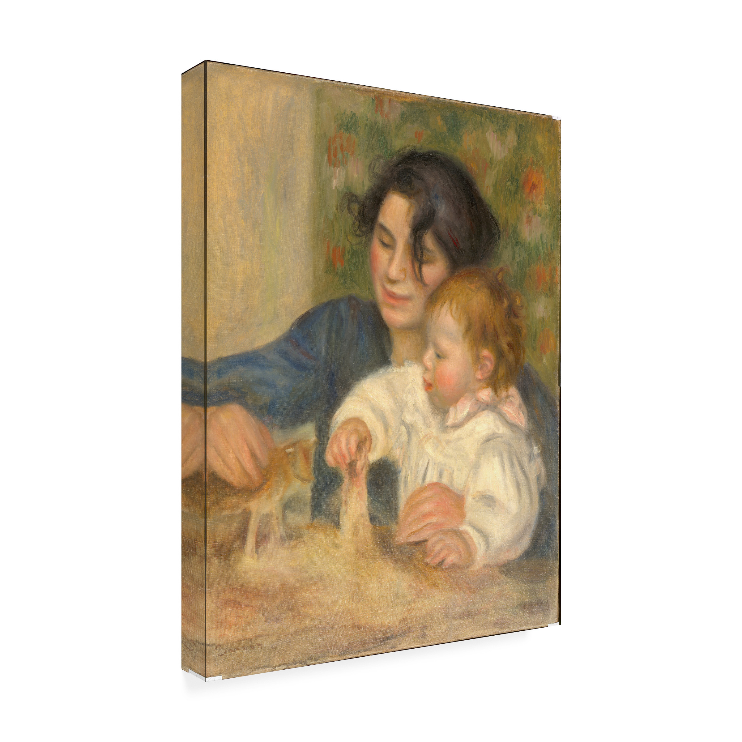 Renoir 'Gabriel And Jean' Canvas Art