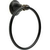 Delta Oil Rubbed Bronze Black Towel Ring Die Cast Zinc