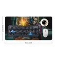 thumbnail image 2 of Joker Harley Quinn Mouse Pad Extended Gaming No-sliped Large Desk Mat Stitched Edge Keyboard Mat Mousepad, 2 of 7