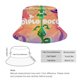 thumbnail image 2 of Diplodocus Sombrero bucket para adultos, gorra de protección solar, sombrero de pescador plegable para viajes al aire libre, pesca y actividades de verano, 2 of 6