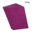thumbnail image 3 of Glitter EVA Foam Sheets Soft Paper Self-Adhesive 11.8x7.8 Inch Dark Purple 6 Pcs, 3 of 7